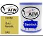 Preview: Toyota, Gold Metallic, 5A5: 1L Lackdose, von ATW Autoteile West.